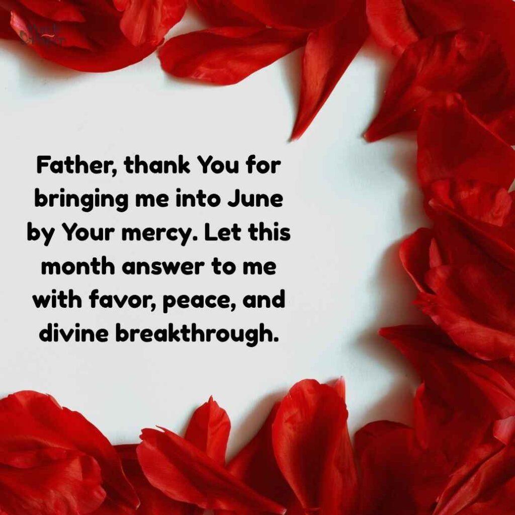 RCCG New Month Prayers and Prayer Points for June