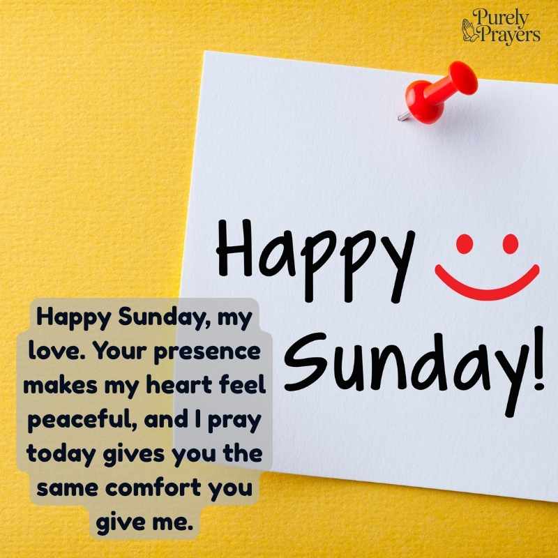 Romantic Sunday Love Messages