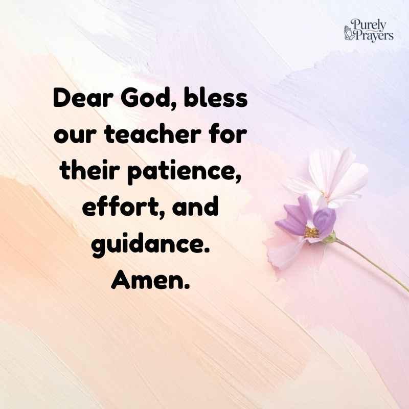 Short Closing Prayer for Online Class