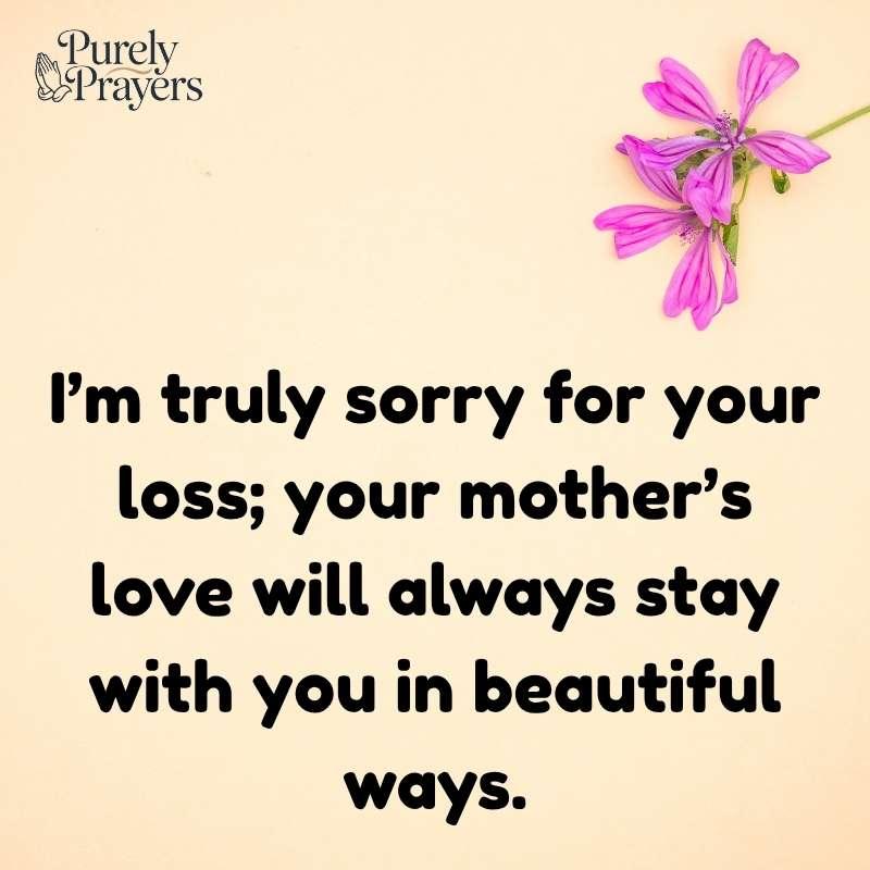 Short Condolence Texts to Send After a Mother’s Death