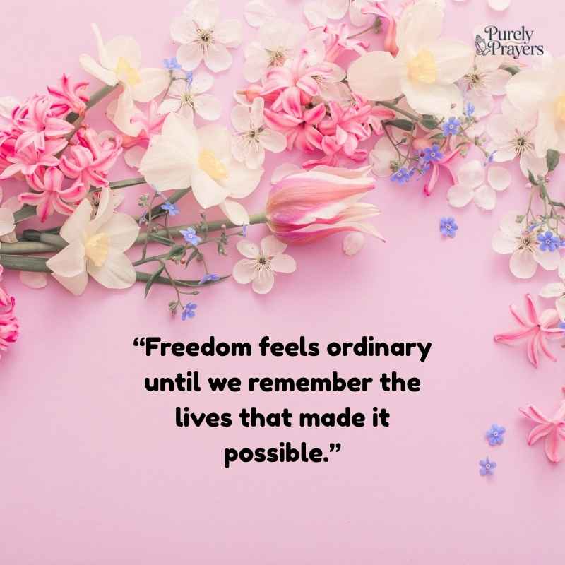 Short Memorial Day Quotes to Share with Respect