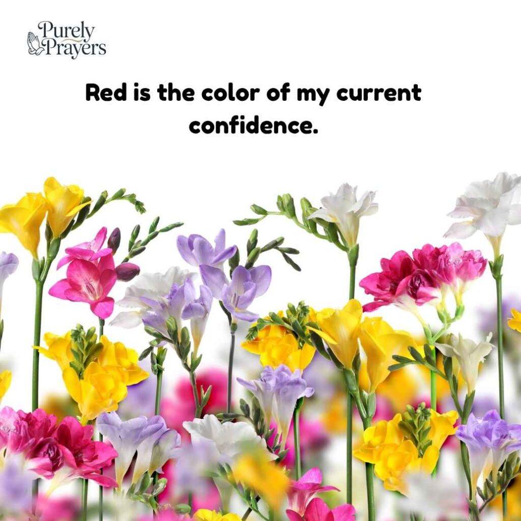 Short Red Colour Quotes for Captions and Status