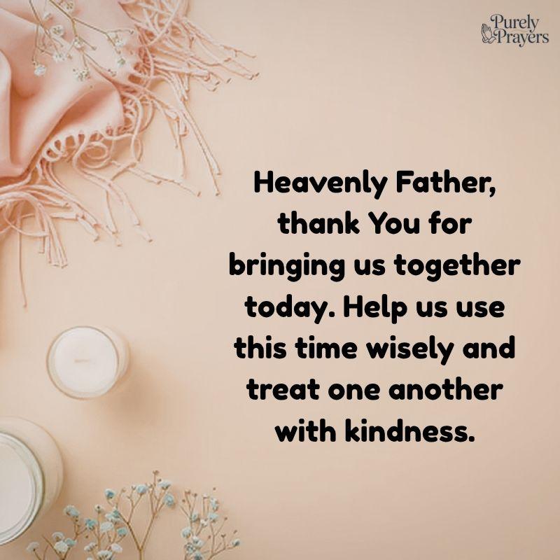 Simple Opening Prayer Examples for Any Gathering