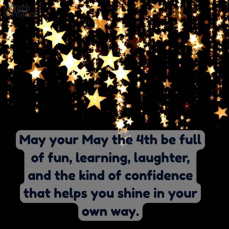 Star Wars Day Wishes for Students and Young Fans