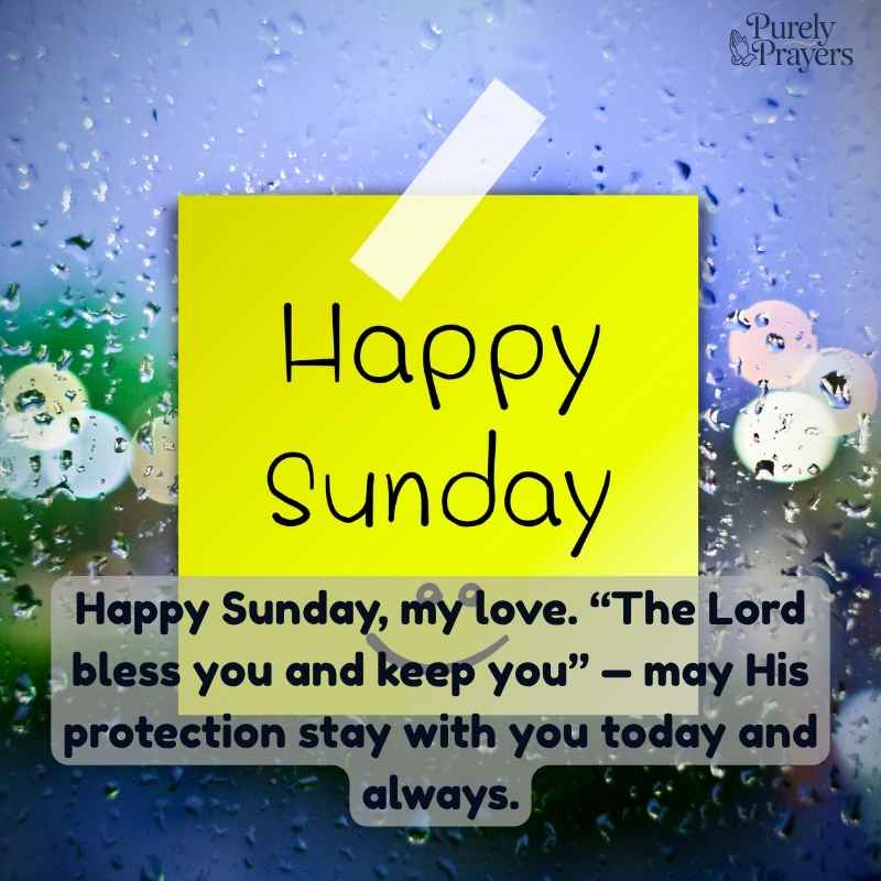Sunday Bible Verses for Love and Blessings
