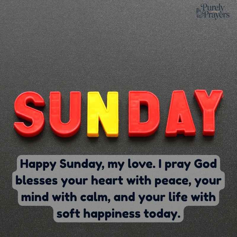 Sunday Blessings and Prayers for Her