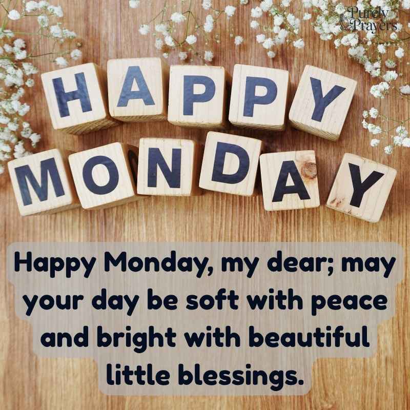 Sweet Monday Wishes for Loved Ones