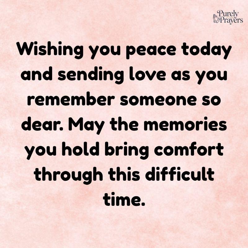 Sympathy Card Messages With Peace and Love