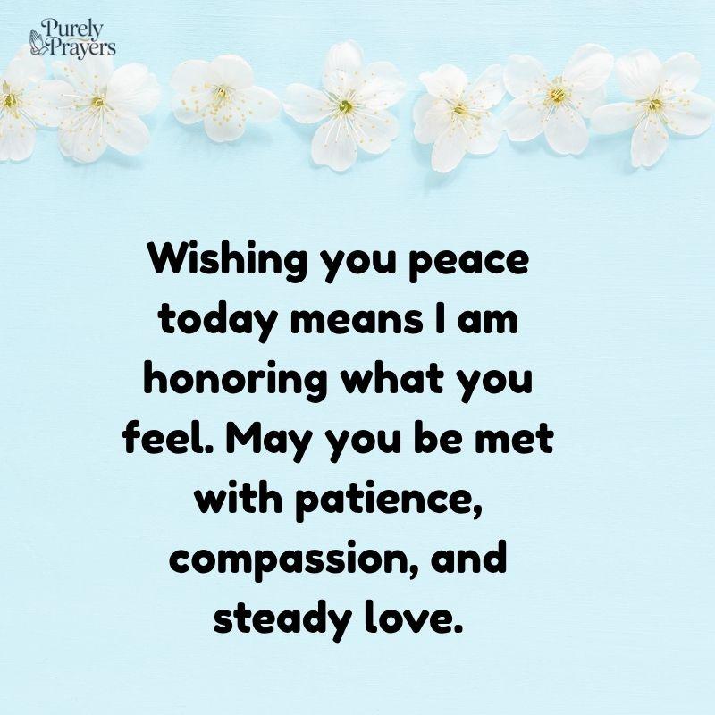 Wishing You Peace Today Meaning Explained With Gentle Words