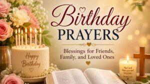 400 Heartfelt Birthday Prayers to Bless Friends, Family, and Loved Ones