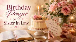 400 Powerful Birthday Prayer for Sister in Law, Blessings, Wishes, and Heartfelt Messages