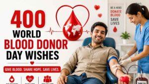 400 World Blood Donor Day Wishes, Quotes, Messages and Captions for 2026
