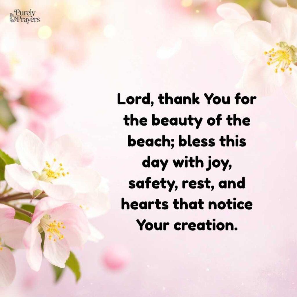A Beach Prayer for Joy, Rest, and Protection