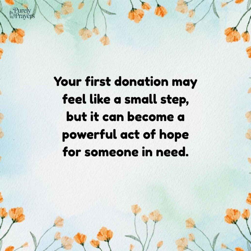 First-Time Blood Donor Messages and Encouraging Lines