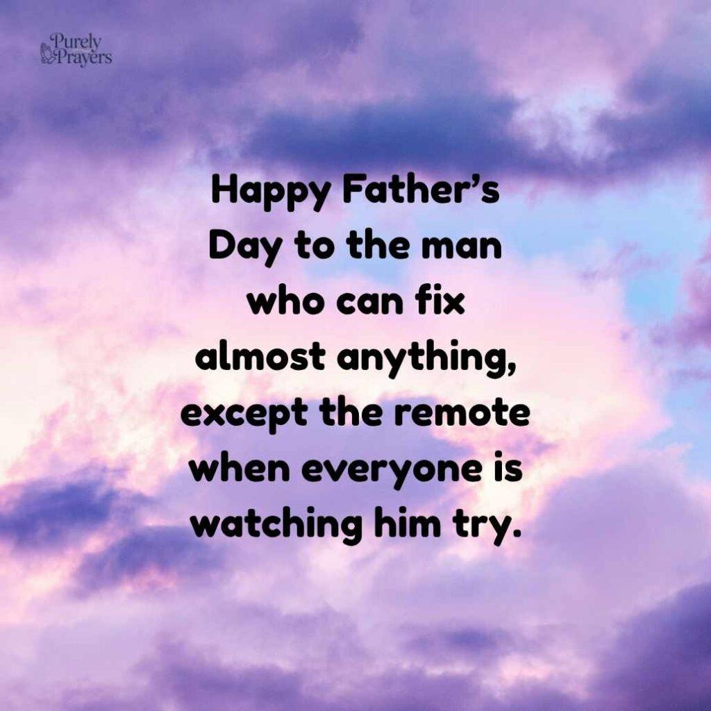 Funny Father’s Day Messages