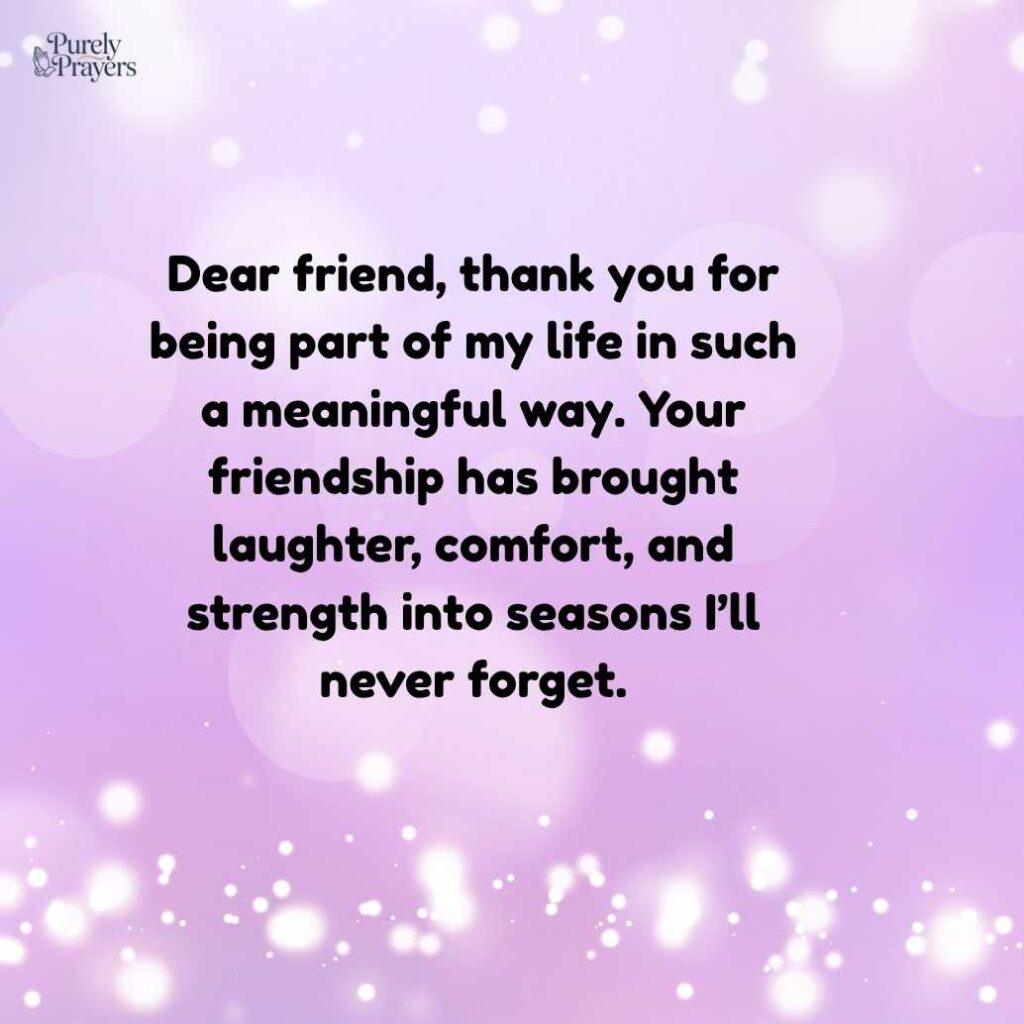 Gratitude Letter to a Friend