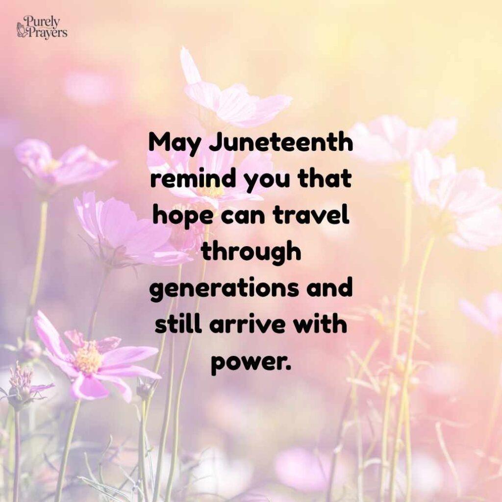Juneteenth Images with Messages of Hope and Pride
