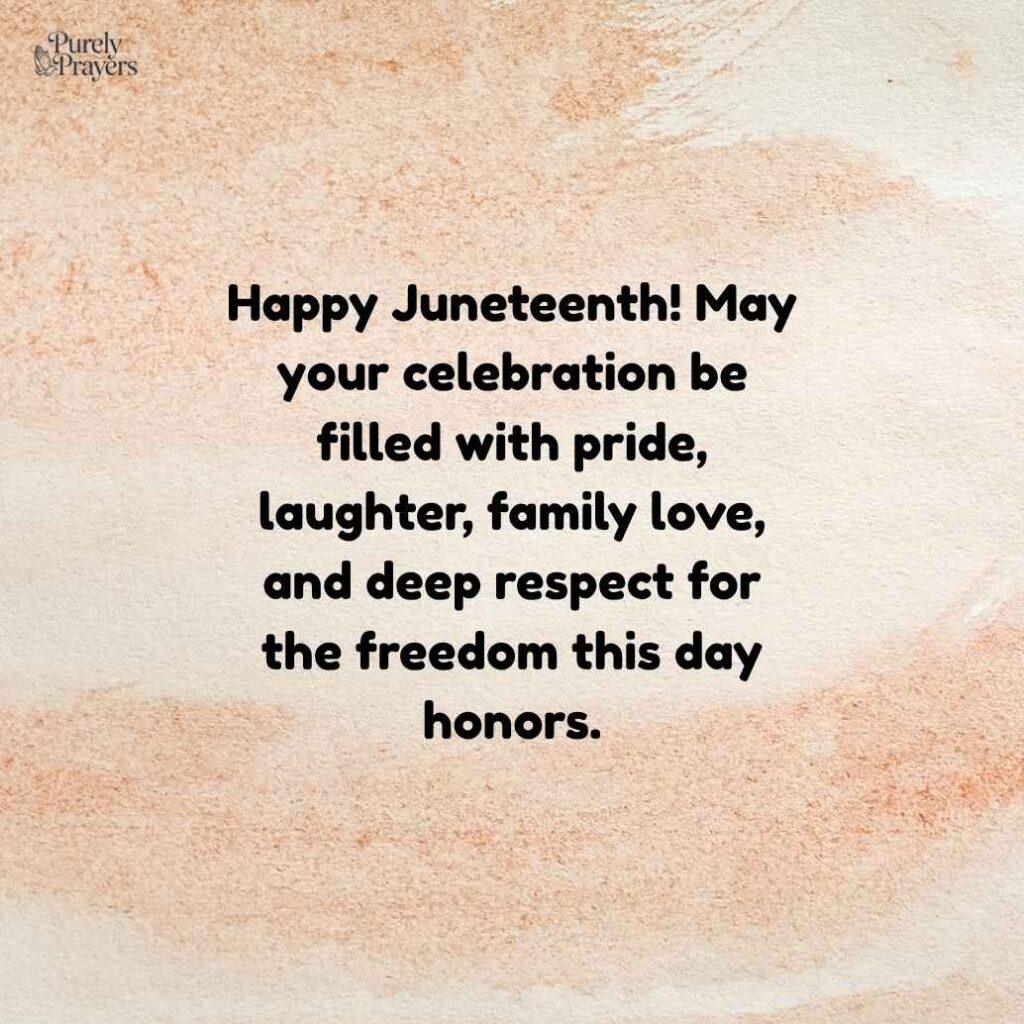 Meaningful Juneteenth Celebration Messages