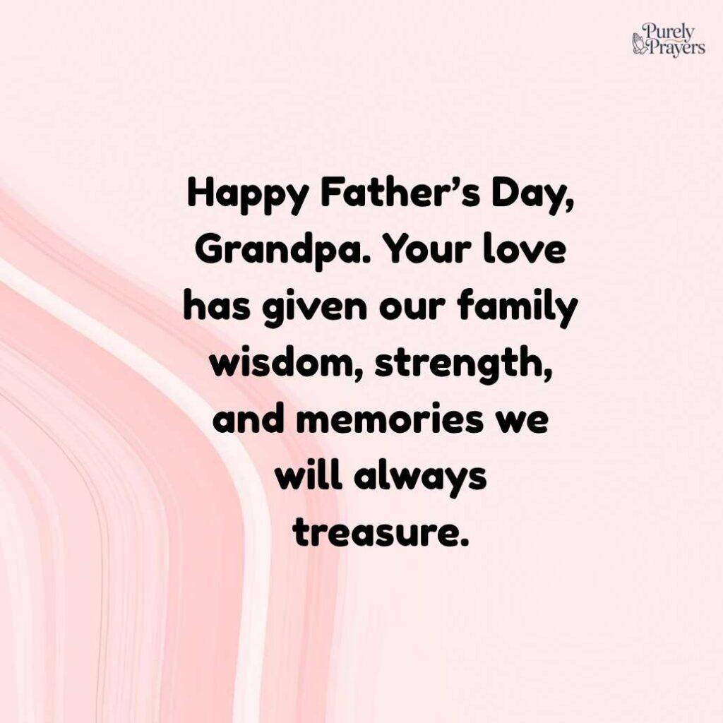 Messages for Grandpa