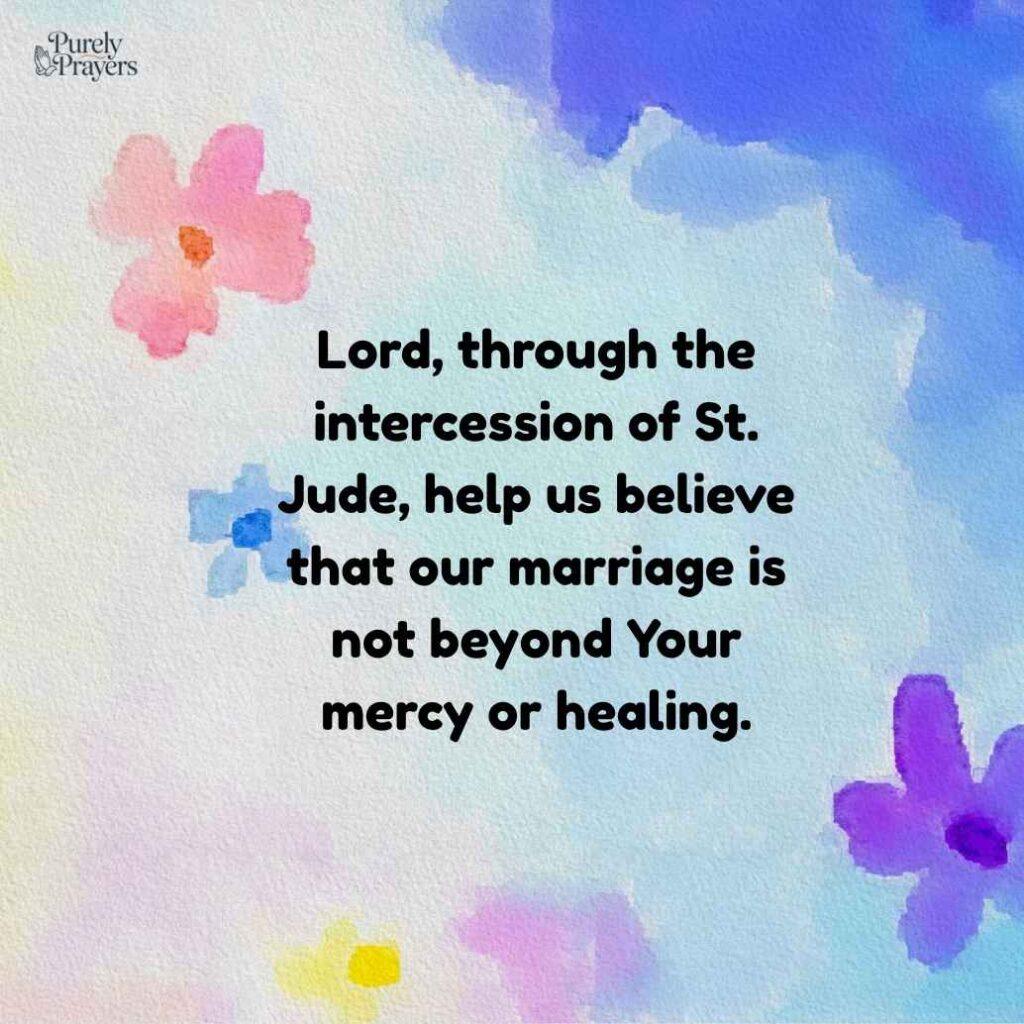 Prayer to St. Jude to Save a Marriage