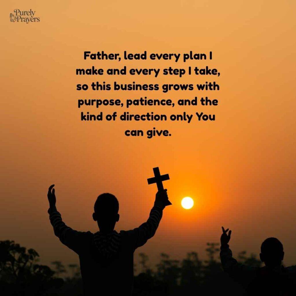 Prayer for Business Growth and God’s Direction