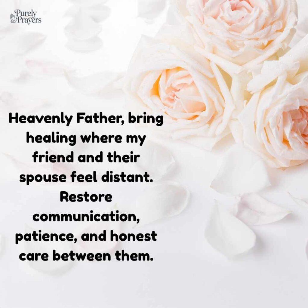 Praying for a Friend’s Marriage
