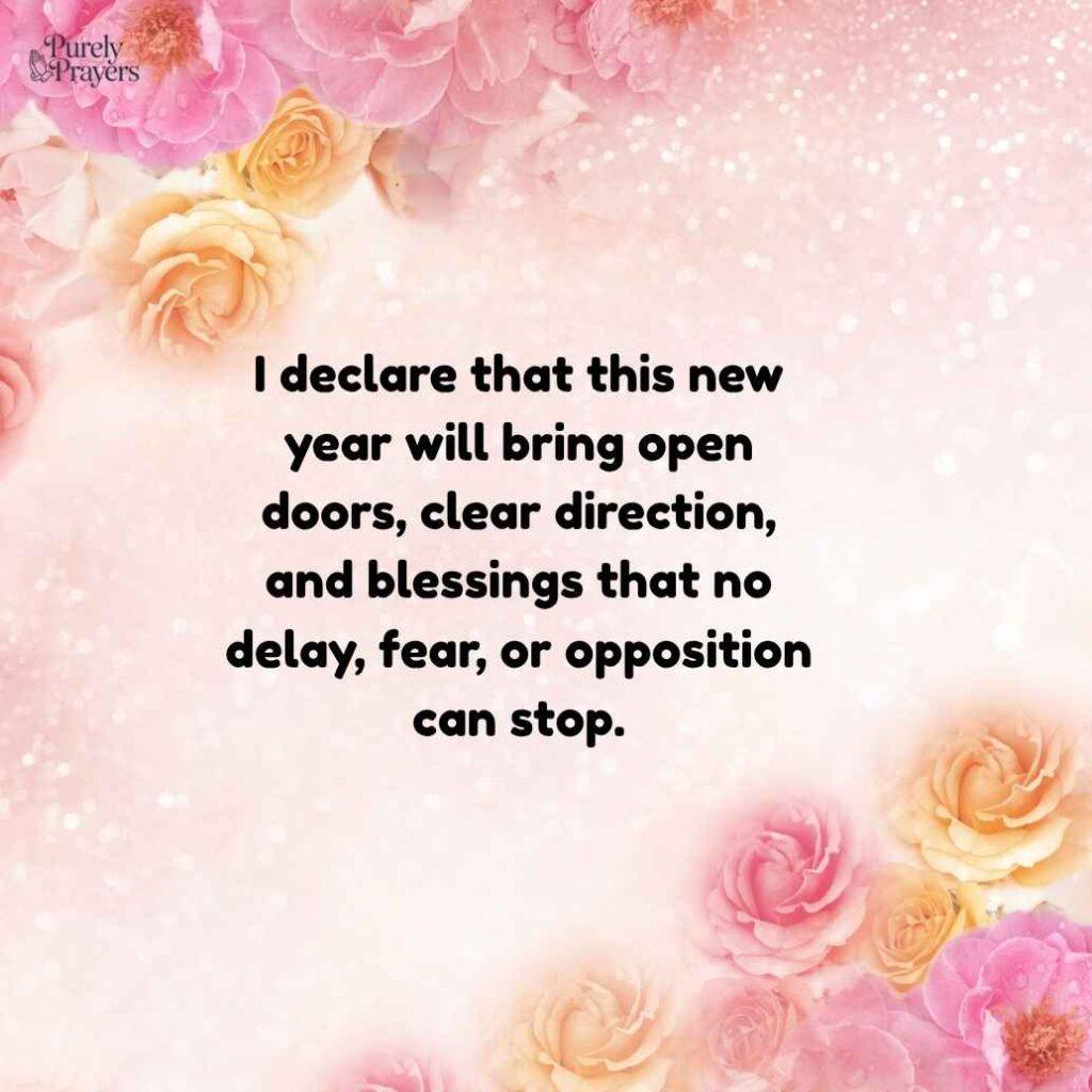 Prophetic Birthday Prayers for Favor and Open Doors
