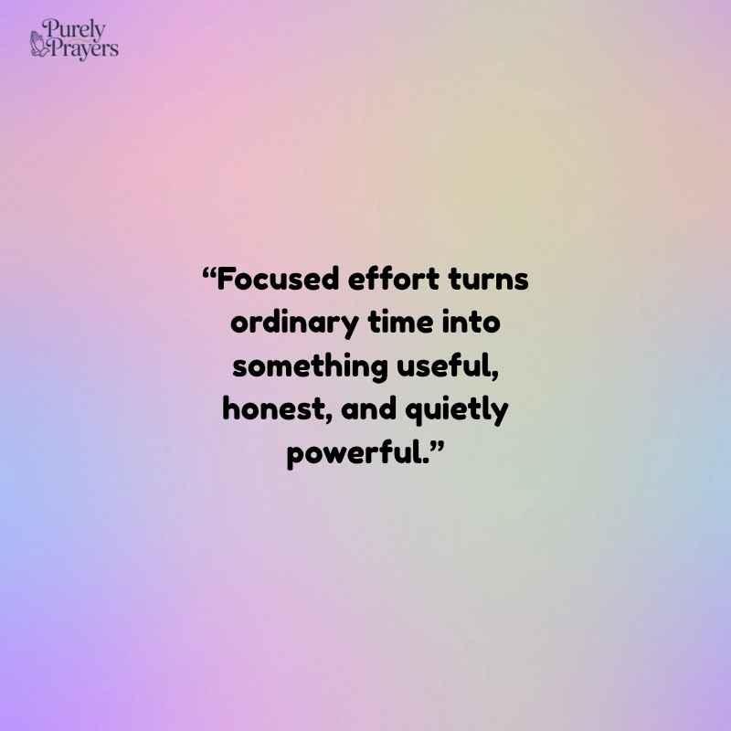 Quotes on the Power of Focused Effort