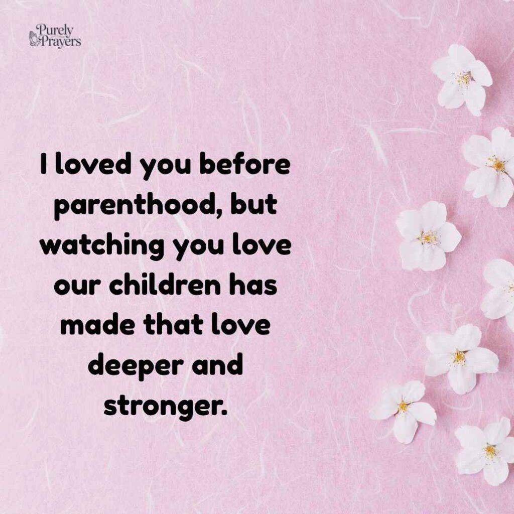 Romantic Messages to Husband on Father’s Day