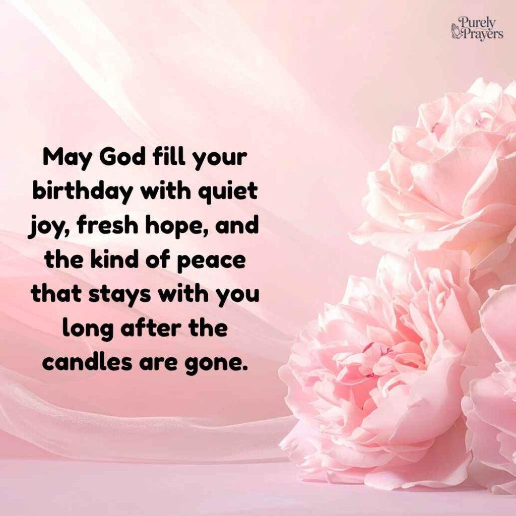Short Birthday Prayers for Quick Messages