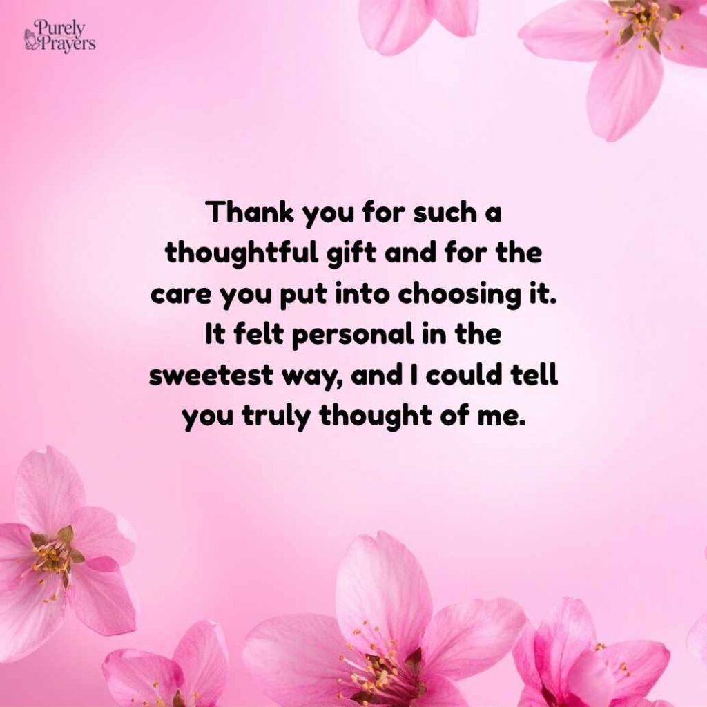 Thank You Messages for Gifts